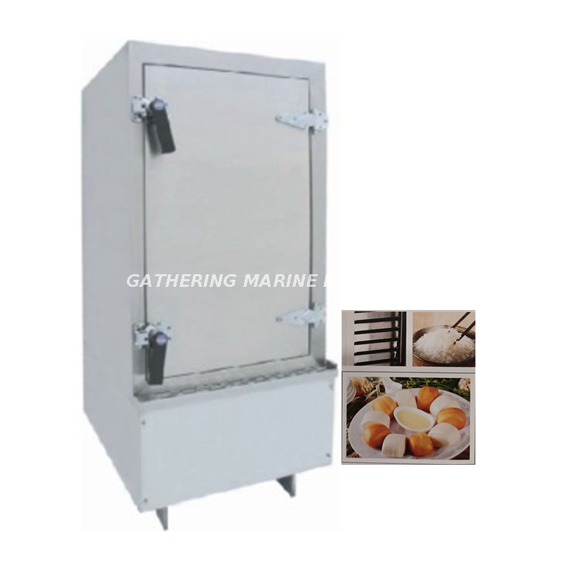 Boîte à vapeur marine pour équipement de cuisson avec minuterie