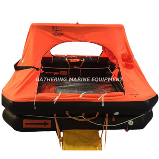 Radeau de sauvetage gonflable ISO9650 pour petits bateaux, radeau de sauvetage de loisirs pour yacht