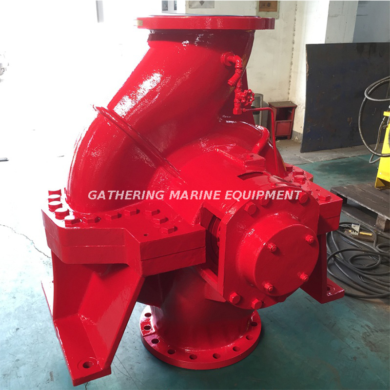 Pompe à eau portative de lutte contre l'incendie de pompe à incendie diesel de fonte avec CCS/BV