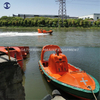Bateau de sauvetage rapide FRC SOLAS en fibre de verre pour 6 à 15 personnes