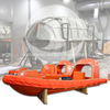 Bateau de sauvetage rapide FRC SOLAS en fibre de verre pour 6 à 15 personnes
