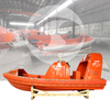 Bateau de sauvetage rapide FRC SOLAS en fibre de verre pour 6 à 15 personnes